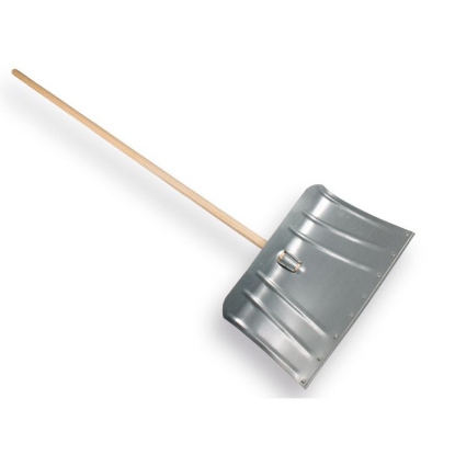 Afbeeldingen van Sneeuwschuiver metaal 45 cm met steel