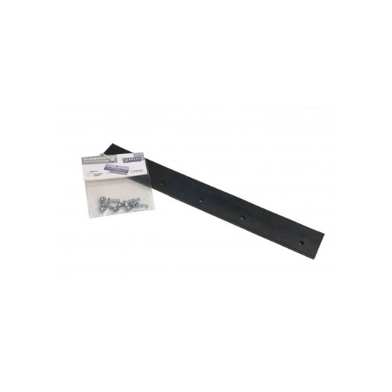 Afbeeldingen van Mestschuif rubber 40 cm Proline canvas-versterkt