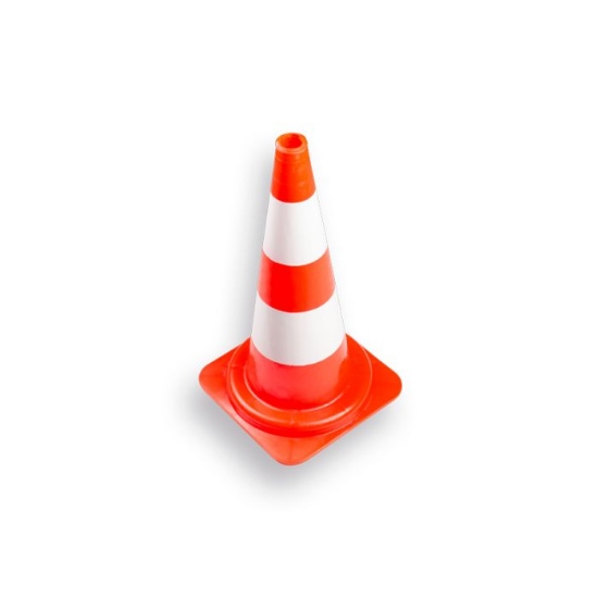 Afbeeldingen van Pilon oranje 50 cm