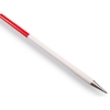 Afbeeldingen van Jalonstok bovenkant rood 200 cm