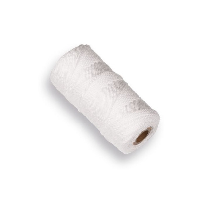 Afbeeldingen van Metselkoord nylon wit