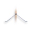 Afbeeldingen van Stokhouder 45 cm 19 cm hoog steeldiameter 28 mm