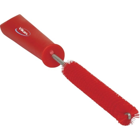 Afbeeldingen van Leidingborstel Vikan hard 53604 rood Ø22 mm