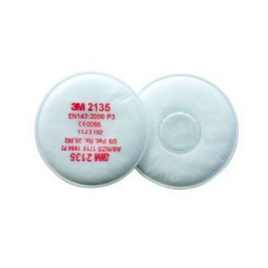 Afbeeldingen van 2135 3M P3 (klik) stoffilter 20 stuks