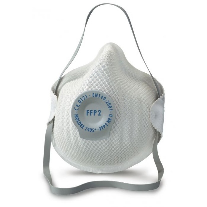 Afbeeldingen van 2405 Moldex Classic FFP2 fijnstofmasker 20 stuks
