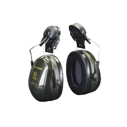 Afbeeldingen van Gehoorkap 3M Peltor Optime II H520P3 met helmbevestiging