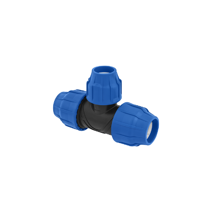 Afbeeldingen van Tyleen T-stuk knelkoppeling verloop 32 x 25 x 32 mm
