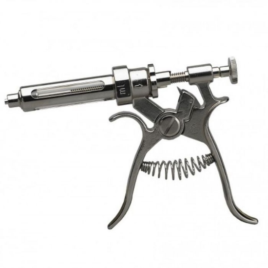 Afbeeldingen van ROUX-REVOLVER spuit 30 ml luer lock 1.0-5.0 ml