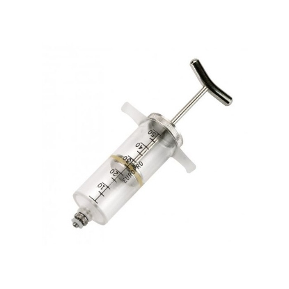 Afbeeldingen van Nylon injectiespuit 30ml schroef