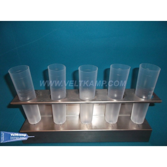 Afbeeldingen van HOUDER VOOR SPERMA TUBES, 5 TUBES