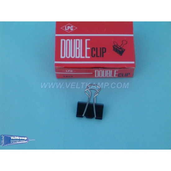 Afbeeldingen van KLEMMETJES, ZWART 32MM, 12/DOOS