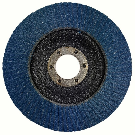 Afbeeldingen van Lamellenschijf BeXom 125x22,2mm Blauw Zirkoon