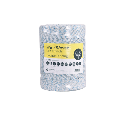 Afbeeldingen van A.s Wire Woven White (1.000m)