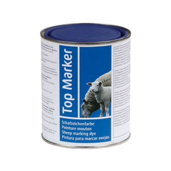 Afbeeldingen van Markeerverf voor schapen TopMarker blauw