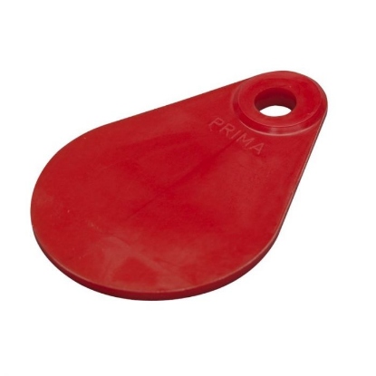 Nekplaatjes rood 