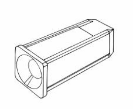 Afbeeldingen van 2 - insteekbus nylon