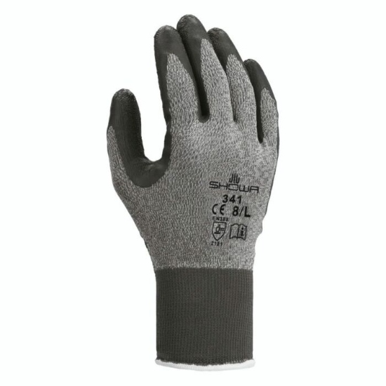 Afbeeldingen van Handschoen Showa 341 Grijs maat XL