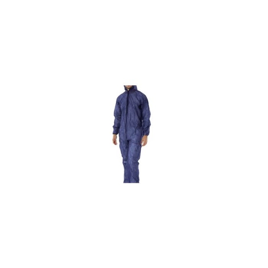 Afbeeldingen van Overall Non Woven blauw mt XXXL