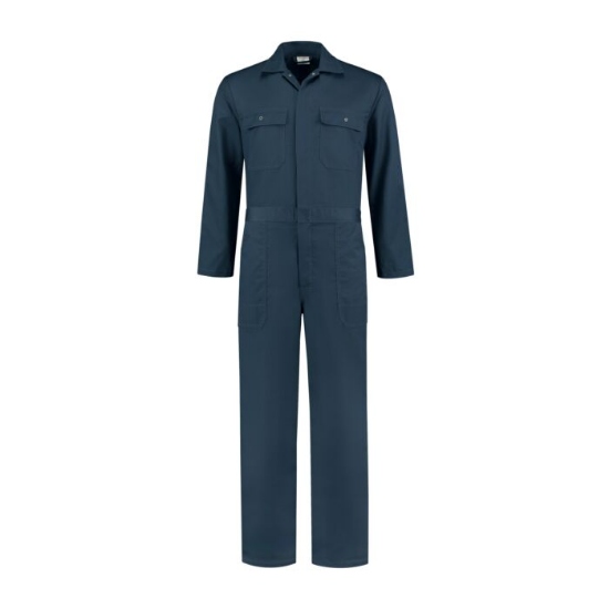 Afbeeldingen van Overall met drukknopen - Navy - mt. 59