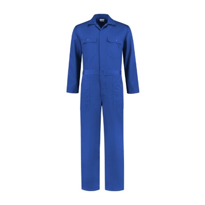 Overall drukknopen Polyester/Katoen - Korenblauw