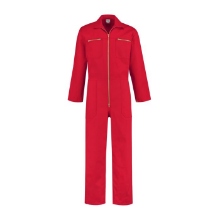 Afbeeldingen van Rallyoverall 100% katoen - Rood - mt. 60