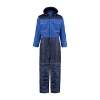 Winteroverall gevoerd Polyester/Katoen - Korenblauw/Navy