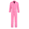 Overall drukknopen Polyester/Katoen - Roze