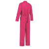 Overall drukknopen Polyester/Katoen - Fuchsia