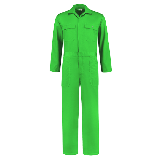 Afbeeldingen van Kinderoverall Appelgroen mt. 140