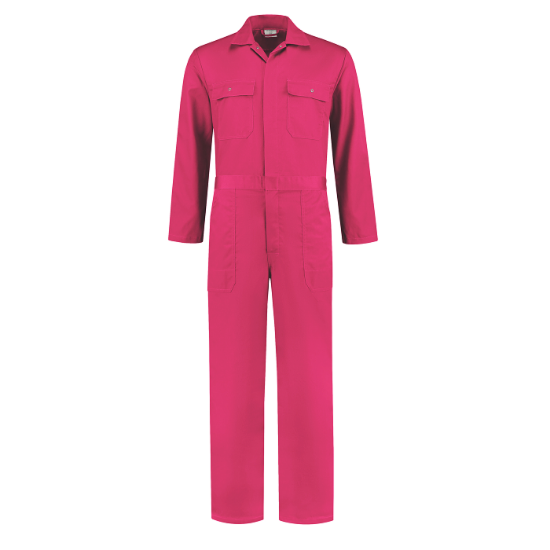 Afbeeldingen van Kinderoverall Fuchsia mt. 164
