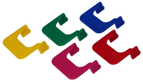 Afbeeldingen van Markeringsclip Hiko - 5 kleuren