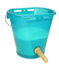 Afbeeldingen van Speenemmer Hiko 1-Click blauw transparant