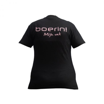 T-shirt 'Boerin! Mijn vak'