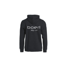 Afbeeldingen van Hoodie 'Boer! Mijn vak' met capuchon en rits maat M